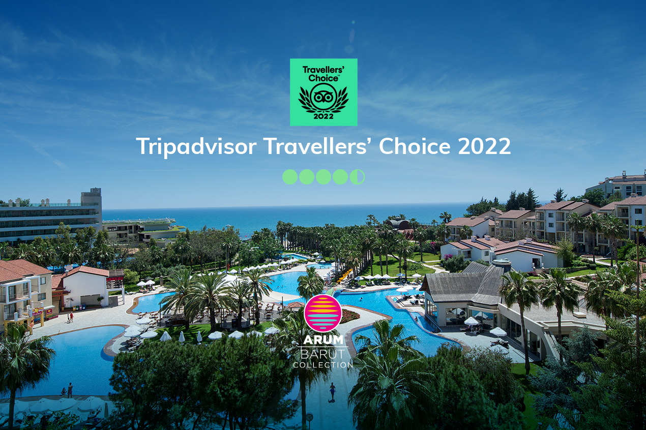 WE RECEIVED THE TRIPADVISOR "TRAVELLERS' CHOICE 2022" AWARD!