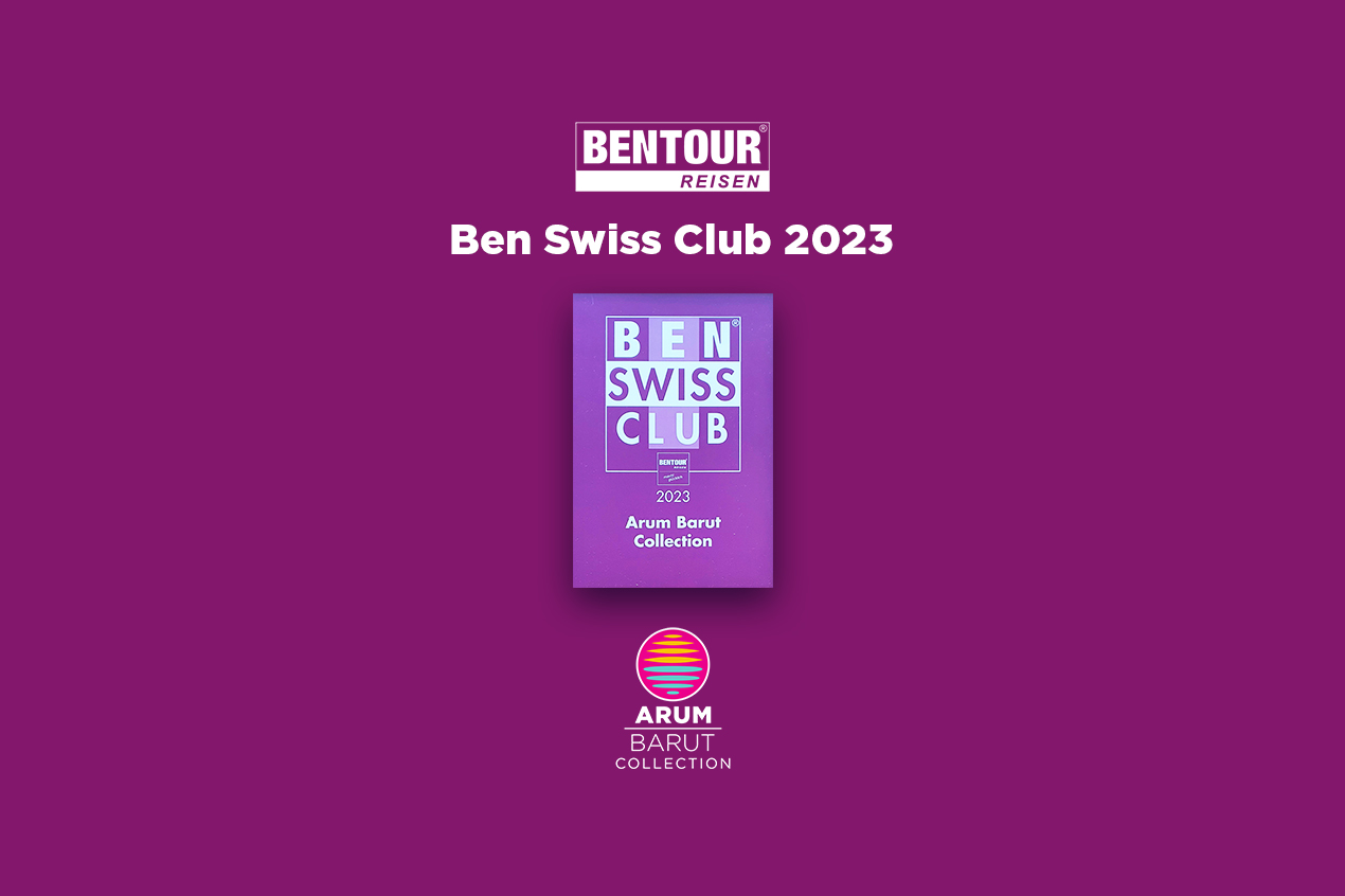 ARUM BARUT COLLECTION RECEIVED THE “BENTOUR BEN SWISS CLUB 2023” AWARD